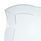 Smarty Had A Party 7" Clear Wave Plastic Appetizer/Salad Plates (120 Plates), 120PK 7927-CASE - alternate 1